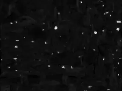 Noble Horse Winter Scarf 3D Model Festive Character Low-poly 3D model