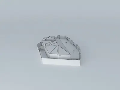 Colegio Publico Holy Christ of the Calvary Free 3D model