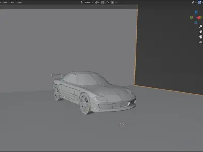 Mazda Rx 7 Free 3D model