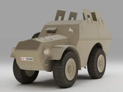 Autoprotetto Fiat Spa AS 37 Balkans 3D model