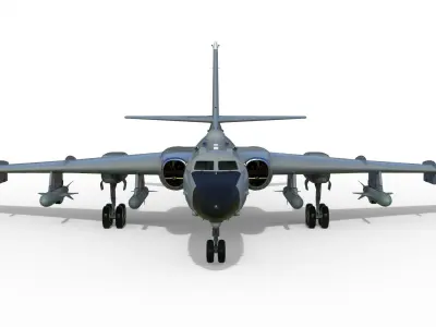 Xian H-6K 3D model