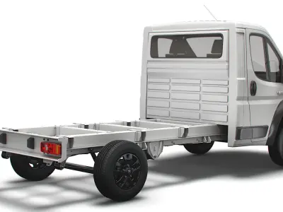 RAM Promaster Chassis Truck Single Cab 3450WB 2023 3D model
