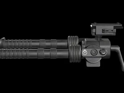 Rome Basis Maximo Bipod Low-poly 3D model