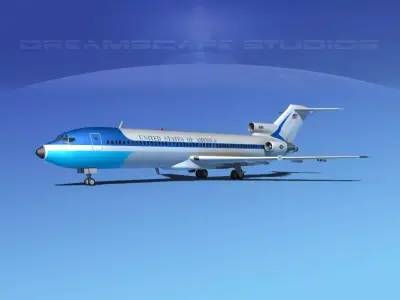 Boeing C-22  3D model