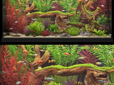 Aquarium 4 3D model