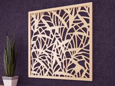 Decorative 3D Panel-Screen 5 Sizes 3D model
