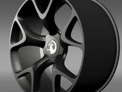 Vauxhall Insignia VRX rim 3D model
