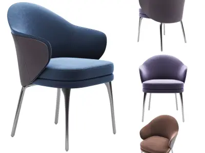 angie armchair minotti Free 3D model