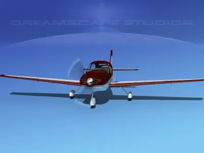 Cirrus SR22 V15 3D model