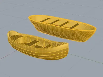 Lifeboat Free 3D model