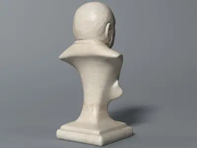 Winston Churchill Bust 3D model