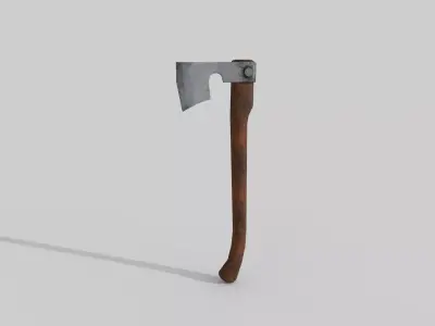 stylized Axe Low-poly 3D model