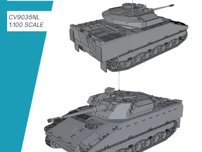 CV9035NL 3D print model