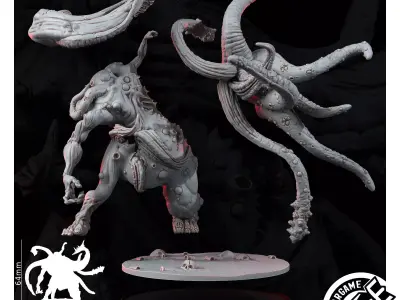 CHAOS SPAWN NURGLASH 3D model