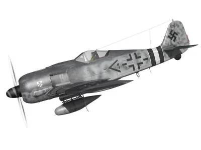 Focke Wulf - FW190 A8 - 960542 3D model