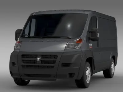 Ram Promaster Cargo 1500 LR 118WB 2015 3D model