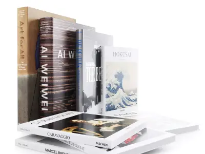 Free Books Pack Free 3D model