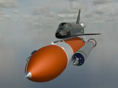NASA Inspired Space Shuttle 3D model
