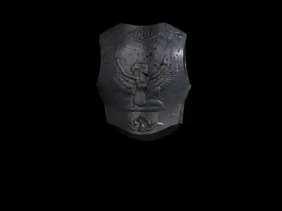 Medieval Armour Low-poly 3D model purchase