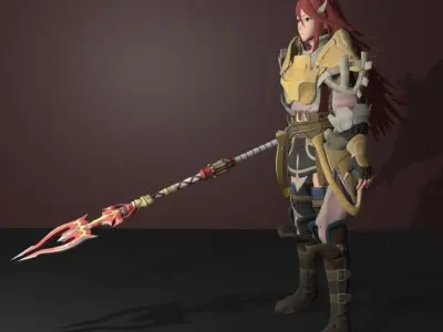 cordelia 3D model