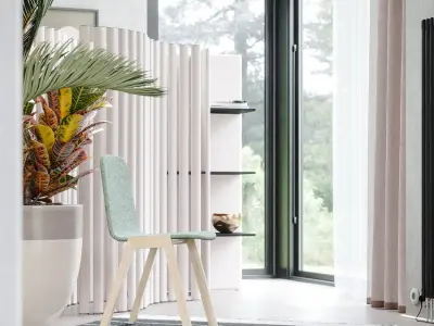  Replica Alki Pure Chair Model, Green 