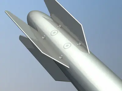 B61 Nuclear Bomb 3D model