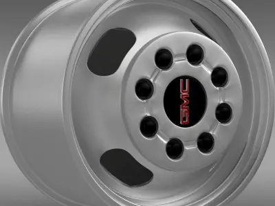 GMC Sierra 3500HD 2008 rim 3D model