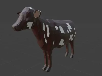 Animal Collection 3D lowpay 3D Low-poly 3D model
