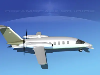 Piaggio Avanti P180 V10 3D model