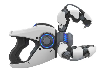 Symmetra Blaster - Overwatch - STL CAD bundle - Commercial Use 3D print model