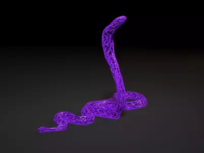 Cobra Snake 3D print model