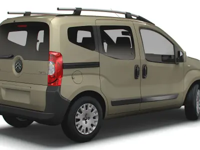 Citroen Nemo Multispace 2017 3D model