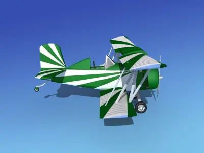 Grumman G-164 AgCat V18 Sport 3D model