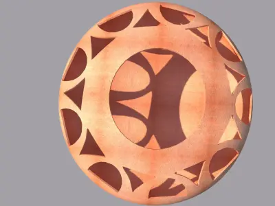 Cup Decorate 3D model