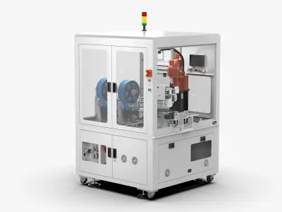 Automatic Double Feeder Labeling Machine 3D model