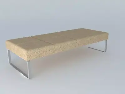 banco bench Free 3D model