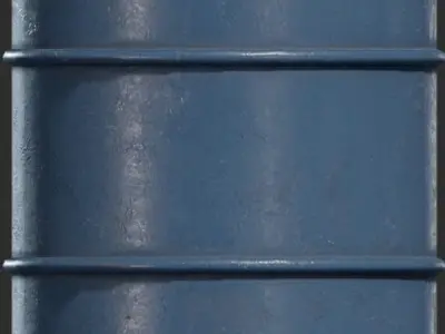 Barrel Low-poly 3D model