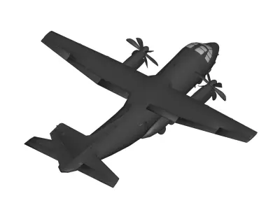 Alenia C-27J Spartan 3D model