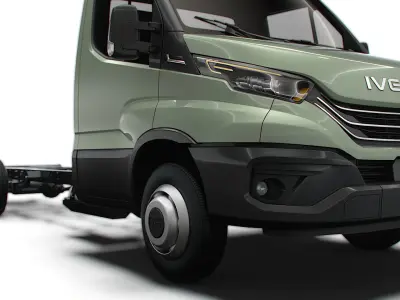 Iveco Daily Single Cab L5 Chassis 2024 3D model