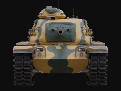 M60A3 Patton - Desert Camo 3D model
