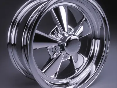 Cragar 610C SS 3D model