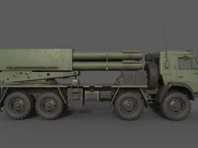 9A52-4 Tornado 3D model