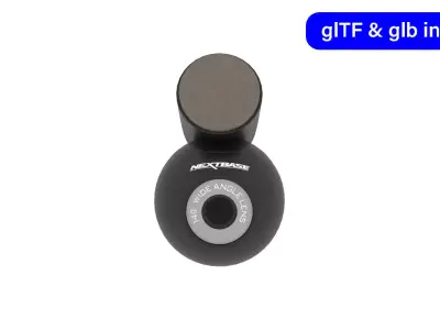 Car Rear Cam Low-poly 3D model