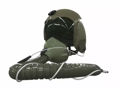 Pilot helmet jc-5 3D model