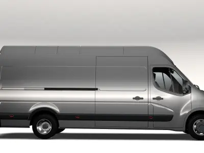 Opel Movano L4H3 Van 2016 3D model
