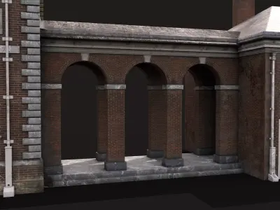 Independence Hall 3D model