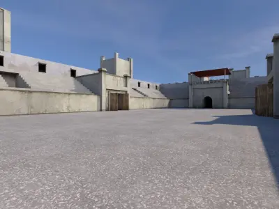 Ancient Gladiator Arena 3D model