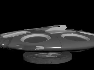 Chariot of the Gods - EVTOL Concept 3D model