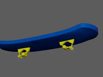 Skate Board 3D model