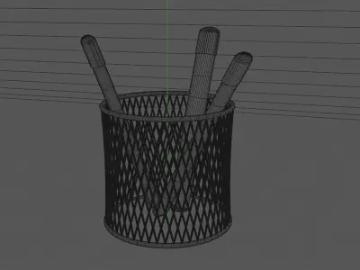 Pen and objects holder 3D model